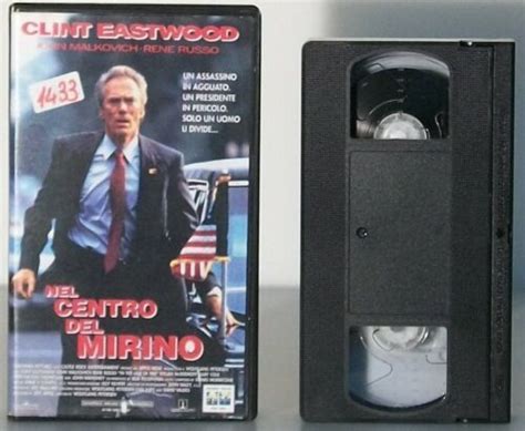 Nel Centro Del Mirino Film Vhs Wolfgang Petersen Clint Eastwood John