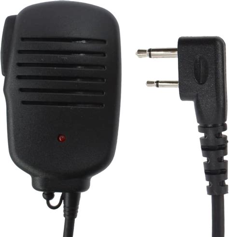 Aoer Pin Shoulder Remote Speaker Mic Microphone With Ptt Mic For Icom