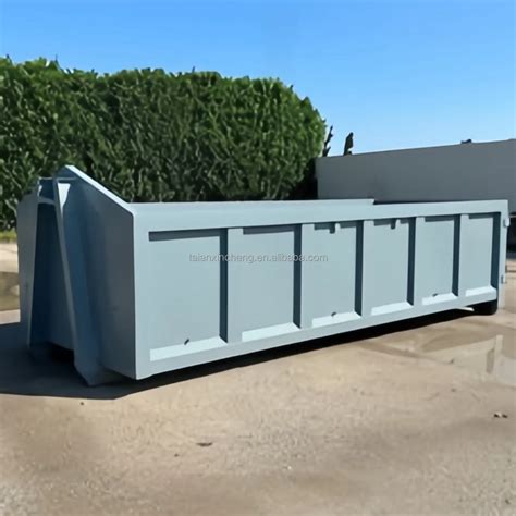 Hook Lift Bin For Transport Industrial Recycling Waste Bin Roll On Roll