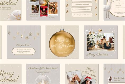 Realistic Golden Christmas Visuals | Renderforest