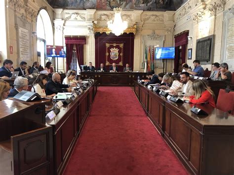 El Pleno Del Ayuntamiento De M Laga Aprueba Con El Voto En Contra De