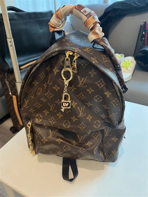 【未使用】【新品未使用1円スタート】louis Vuitton ルイヴィトン パームスプリングス バックパックpm モノグラム リュックサック