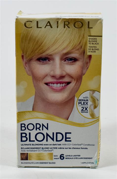 Clairol Born Blonde Ultimate Blonding Hair Color 1 Application For Sale