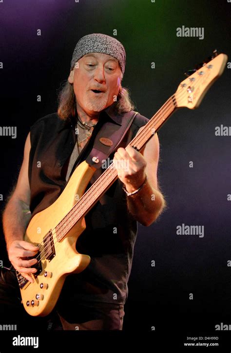 Bass Player Of British Band Deep Purple Roger Glover Performs On Stage At Max Schmeling Hall