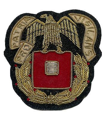 U S ARMY SIGNAL REGIMENTAL CORPS CREST MODO PRO PATRIA VIGILANS