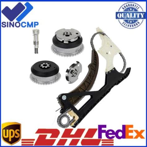 Timing Chain Kit Exhaust Intake Camshaft VVT For BMW 320 328 X5 N51 N52