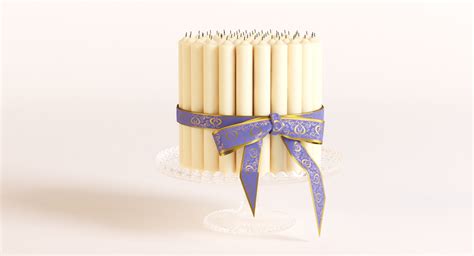 Candles corona render 3D model - TurboSquid 1281377