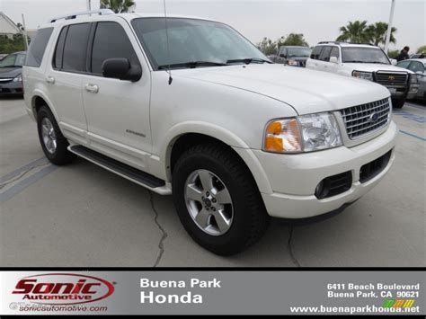 Ceramic White Tri Coat Metallic Ford Explorer Limited