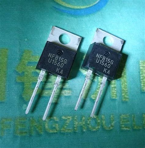 10pcs MUR1560G MUR1560 RHRP1560 TO 220-in Diodes from Electronic ...