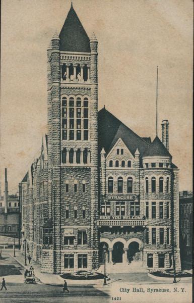 City Hall Syracuse, NY Postcard