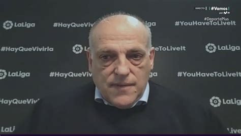 Barça Notes 🗒 On Twitter 🎙️ Javier Tebas In Vamos In Laliga The