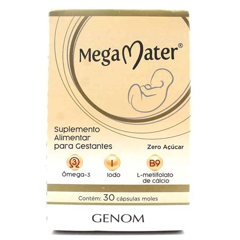 Suplemento Alimentar Mega Mater C Psulas