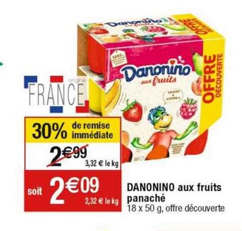 Promo Danonino Aux Fruits Panach Chez Cora Icatalogue Fr