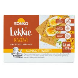 PIECZYWO LEKKIE RAZOWE 170G SONKO