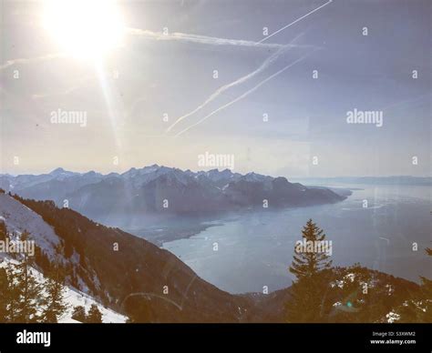 Mountain views in Switzerland Stock Photo - Alamy