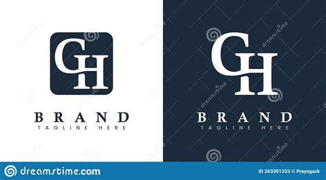 Logotipo De Letra Gh Moderno Stock De Ilustraci N Ilustraci N De