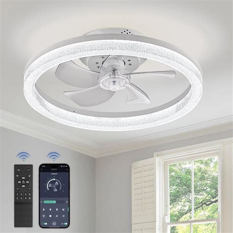 Snapklik.com : LEDIARY 20 Low Profile Ceiling Fan