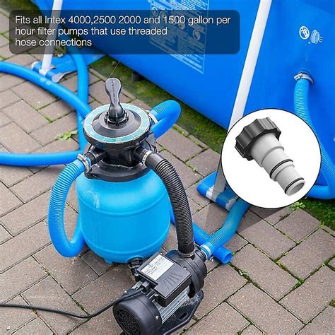 Stykker Pool Slange Adapter Pool Montering Intex Swimmingpool Adapter