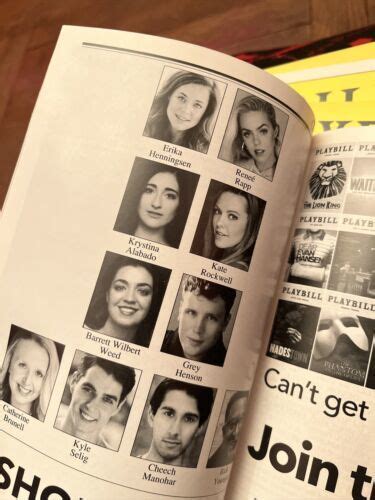 Reneé Rapp Mean Girls Playbill 4702871673