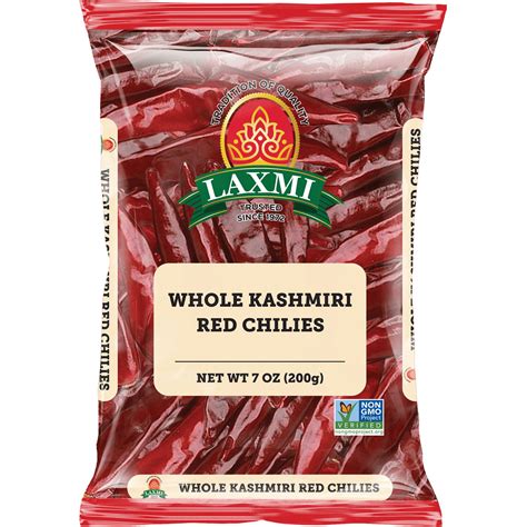 Laxmi Kashmiri Chili Whole 200G Walmart