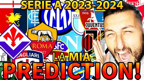 COME SARÀ LA CLASSIFICA FINALE DI SERIE A 2023 2024 GABBOMAN