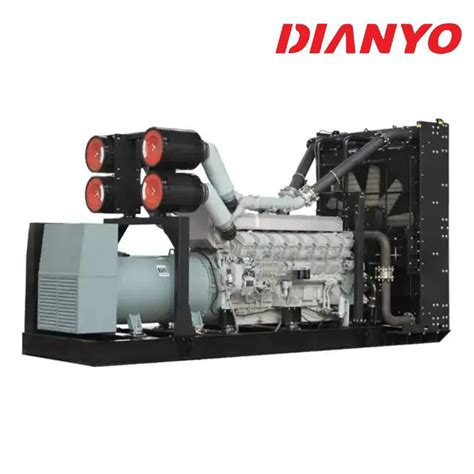 Reliable Open Type Super Silent Genset 550kw Diesel Power Generator