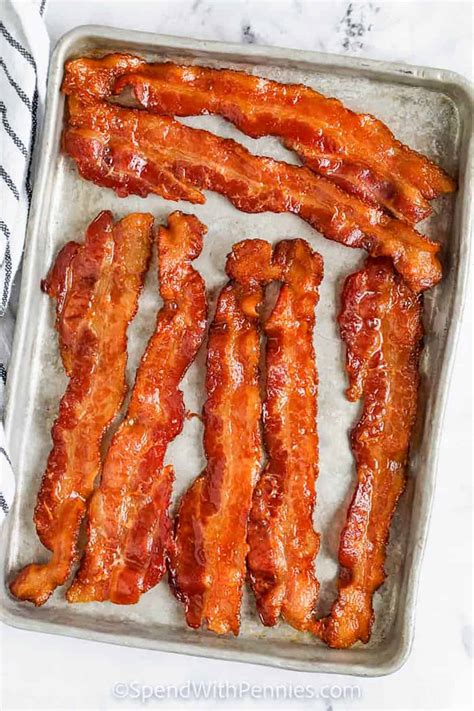 How to Cook Bacon in the Oven - Spend With Pennies