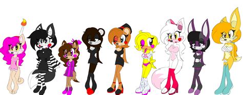 Fnaf All Female Characters