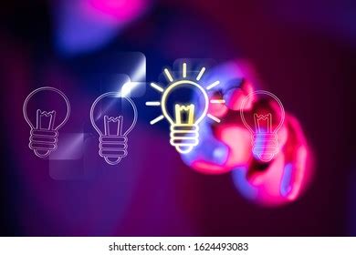 Solution Concept Business Idea Lamp Foto De Stock 1638428419 Shutterstock