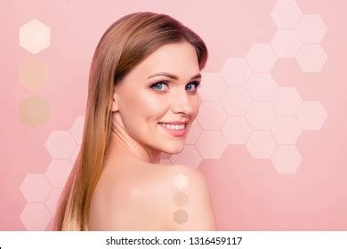 Closeup Profile Side View Portrait Nice Stock Photo 1316459117