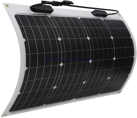 Best Selling W W Mono Semi Flexible Solar Panel For Moto Home