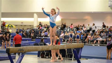 Usag Level 6 Gymnastics Beam Tim Rand Invite 2016 Youtube