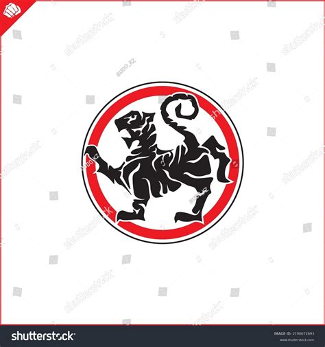 Emblem Symbol Martial Arts Shotokan Karate Stock Vector (Royalty Free ...