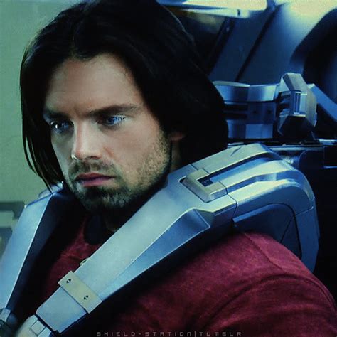 This Color Really Pulls At His Eyes I Love It Bucky Barnes Winter