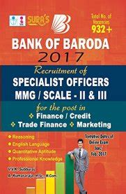 Routemybook Buy Bank Of Baroda Specialist Officers Mmg Scale Ii