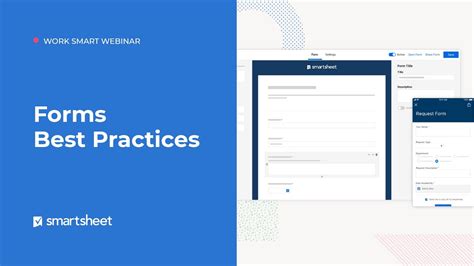 Forms Best Practices Smartsheet Learning Center