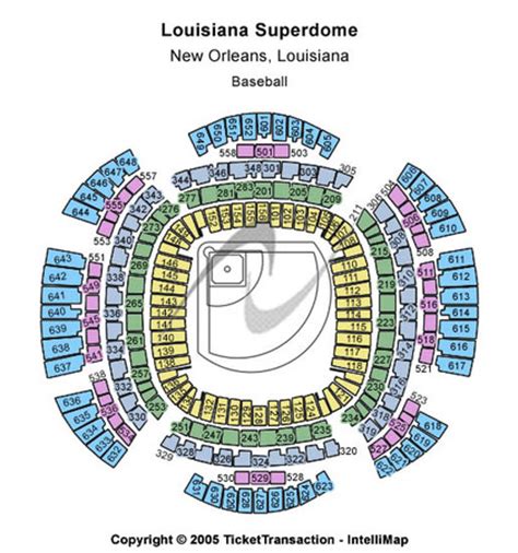 Mercedes-Benz Superdome Tickets in New Orleans Louisiana, Seating ...