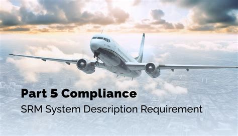 Faa Part 5 Compliance Safety Risk Management System Description