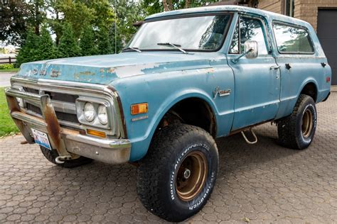 No Reserve 1970 Gmc Jimmy Custom 4x4 Project For Sale On Bat Auctions Sold For 10 000 On