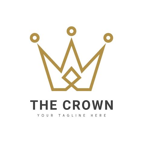 Premium Vector Luxury Royal King Crown Logo Design