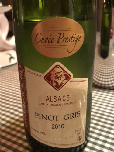 Leon Beck Fils Cuvée Prestige Pinot Gris Vivino Australia