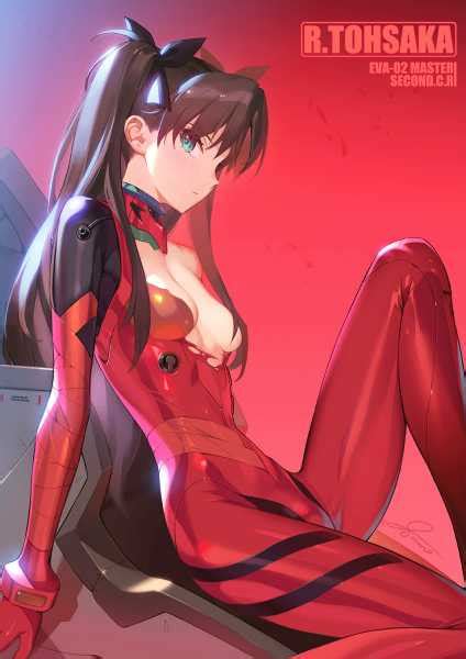 Plugsuit Rin Tohsaka Fate X Evangelion Hentai Arena