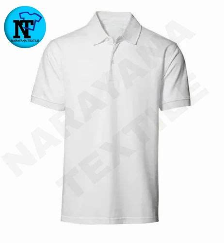 Polo Nirmal Net Collar T Shirt Half Sleeves Plain At Rs 110 In Lucknow