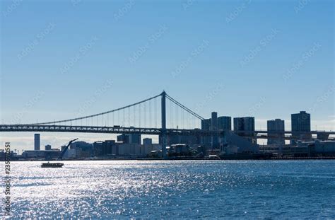 rainbow bridge in tokyo Stock Photo | Adobe Stock