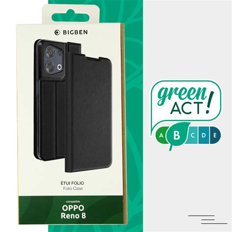 Tui Porte Carte Noir Avec Support Vid O Bigben Pour Oppo Reno