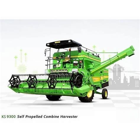 Feet Self Propelled Agriculture Combine Harvester K S Hp