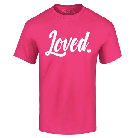 Shop4ever Mens Loved Heart Valentines Day Graphic T Shirt Xx Large