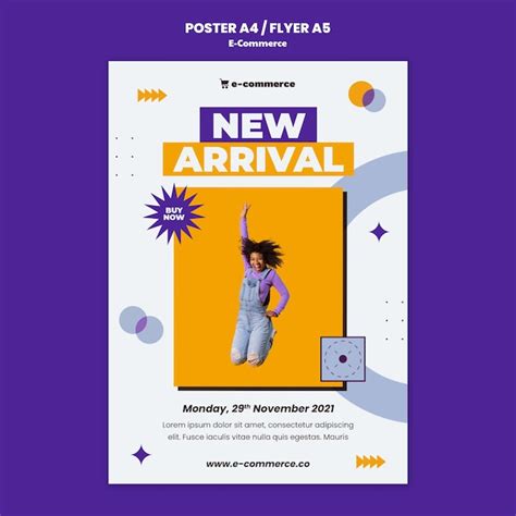 Free Psd E Commerce Poster Template