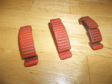 Lot Of 3 Husqvarna Orange Top Cover Buckle Clips Used 346xp 351 353 359 357xp Dyer 2 Cycle