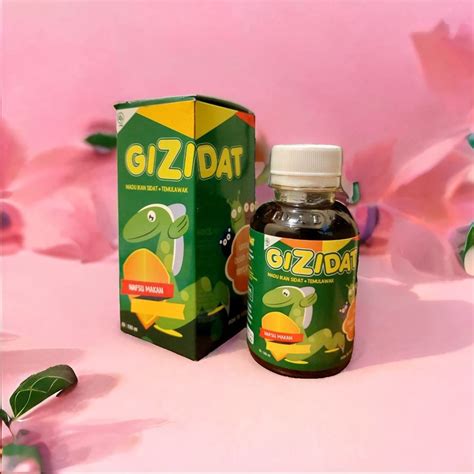 Jual Gizidat Vitamin Penambah Berat Badan Anak Ml Shopee Indonesia